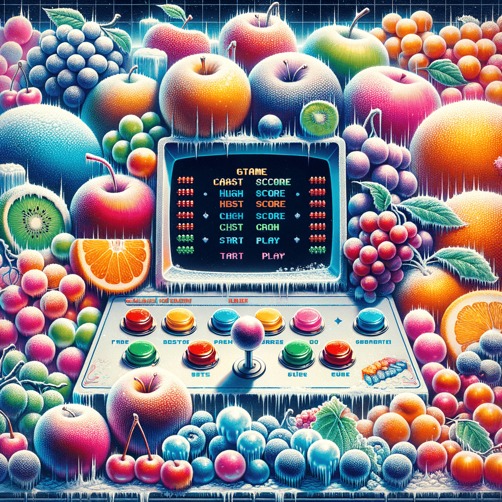 Fruits On Ice Sparkle